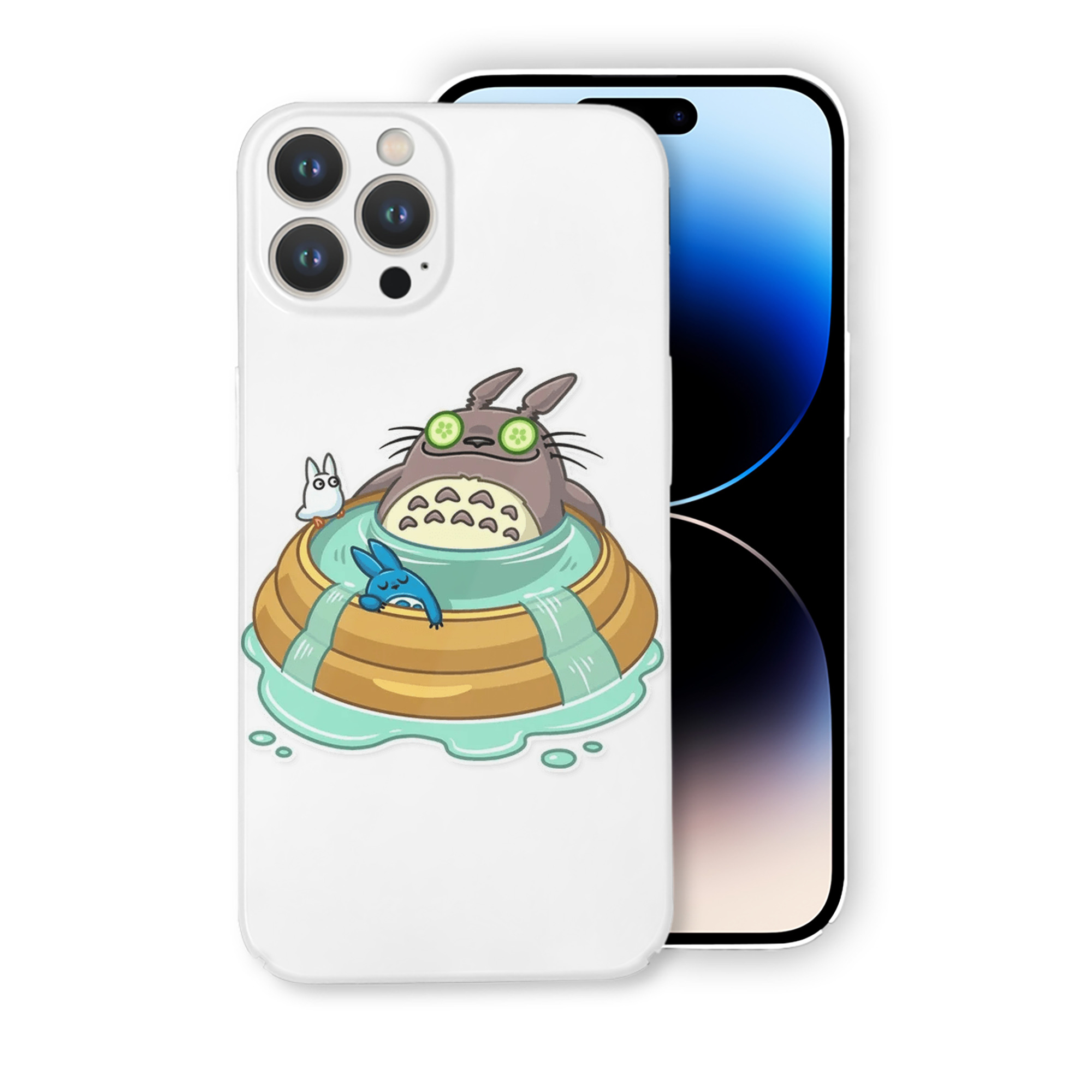 （画像用） となりのトトロ 草壁メイ 草壁サツキ My Neighbor Totoro Satsuki Kusakabe Mei Kusakabe 【iPhone 14シリーズ対応】ハードケース